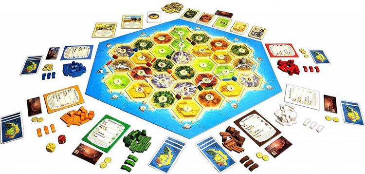 CATAN - EXPANSION 5 and 6 PLAYERS ( For the basic game ) ( FR )