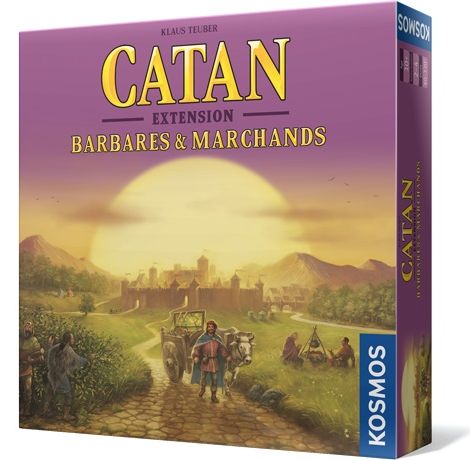 CATAN - EXTENSION BARBARES ET MARCHANDS  (VF)