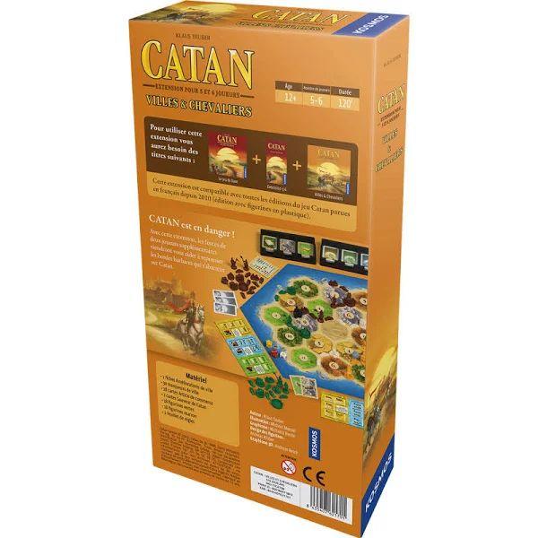 CATAN - EXTENSION 5/6 JOUEURS VILLES ET CHEVALIERS