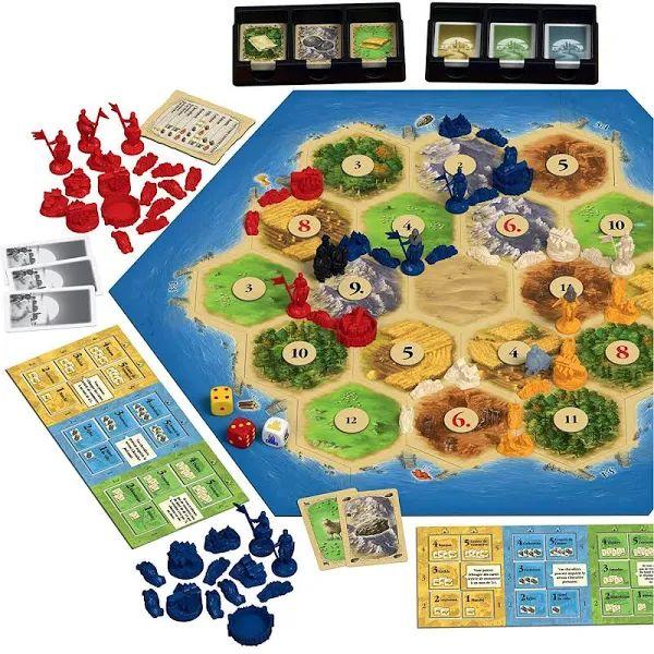 CATAN - EXTENSION 5/6 JOUEURS VILLES ET CHEVALIERS