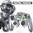 PDP - Wired Fight Pad for Nintendo Wii /  Wii U  -  Metal Mario (usagé)