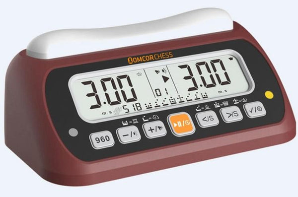 Omcor - Horloge digitale multifonctionnelle GT960 pour les échecs , les Dames, le scrable et plus encore