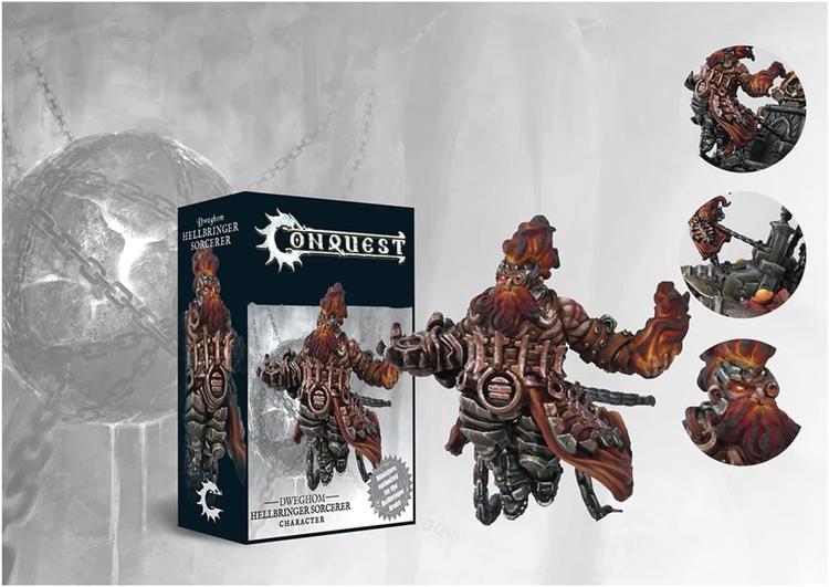 Para Bellum - Conquest Dweghom Character  -  Hellbringer Sorcerer