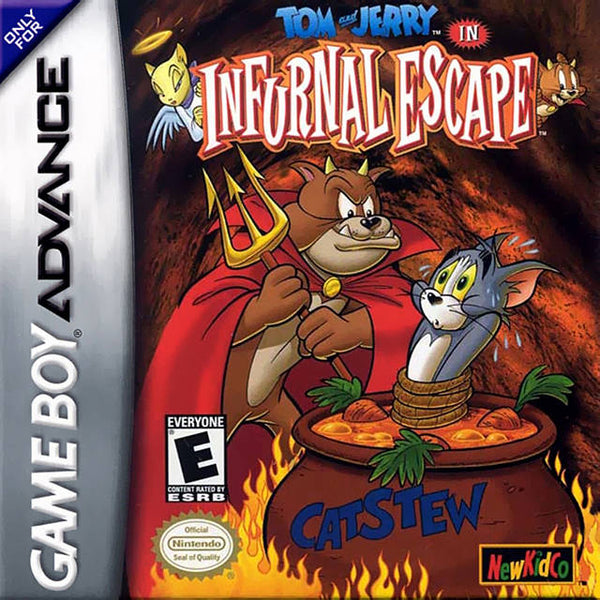 TOM AND JERRY IN INFURNAL ESCAPE  ( cartouche seulement ) (usagé)