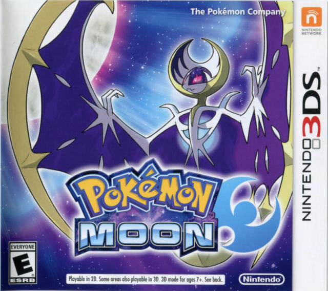 POKEMON MOON ( Cartridge only ) (used)