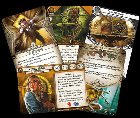 HORREUR À ARKHAM  -  LE JEU DE CARTE