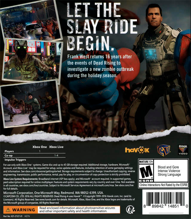 Dead Rising 4 (usagé)