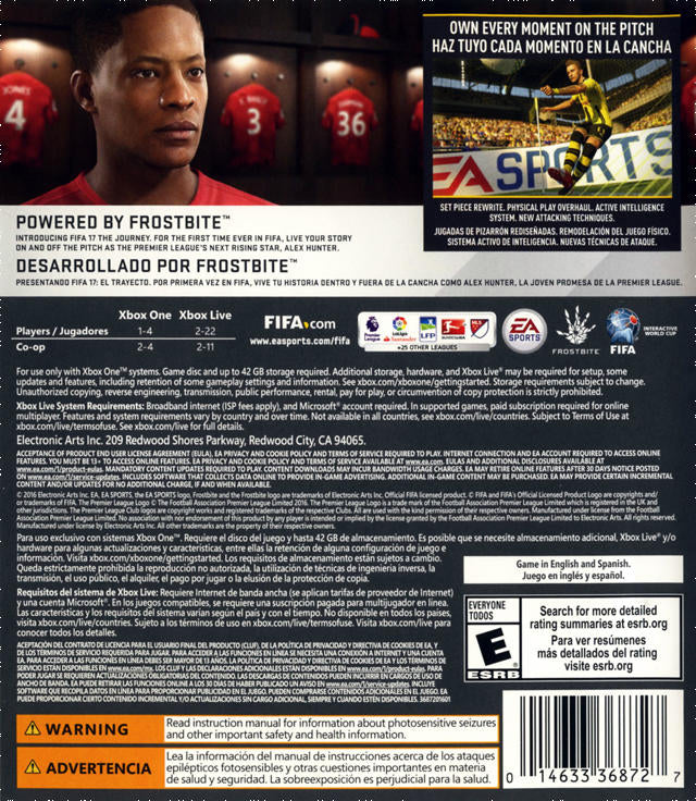 FIFA 17 (usagé)