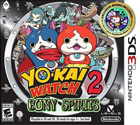 YO-KAI WATCH 2  -  BONY SPIRITS  ( Cartouche seulement ) (usagé)