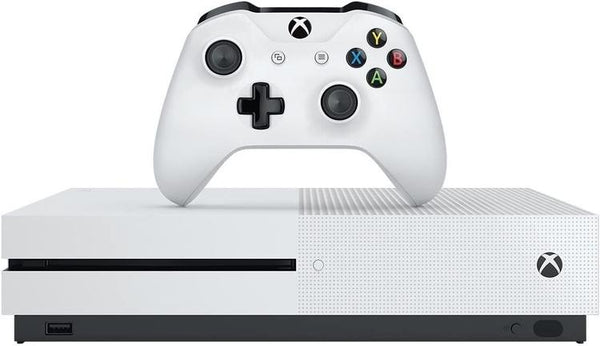 Microsoft Xbox One S - Model 2 (slim) - White - 500GB (box and book not included ) (used)