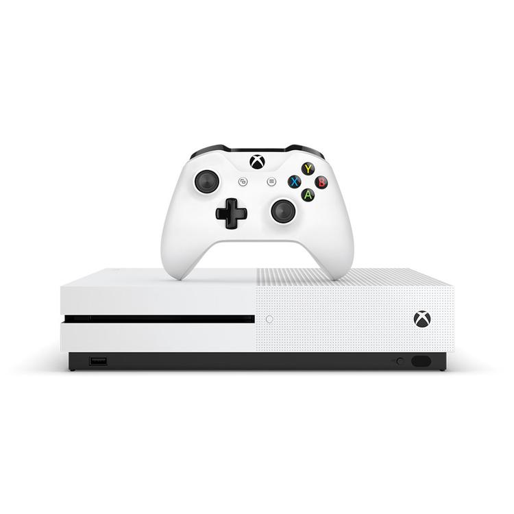 Microsoft Xbox One S  -  Modèle 2 ( Slim)  -  Blanche  -  1TB (usagé)