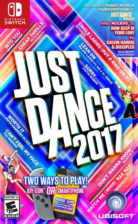 JUST DANCE 2017 (used)