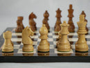 WorldWise - 14 Inch German Sheesham Wood Chess Set in Brown/Ivory Color
