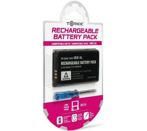 Tomee - Batterie rechargeable pour Nintendo 3DS XL