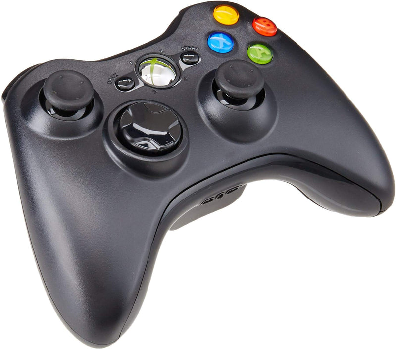 Microsoft - Manette sans fils officiel pour Xbox 360 - Noire (usagé)