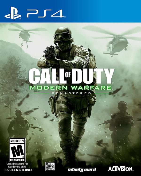 CALL OF DUTY  -  MODERN WARFARE REMASTERED (usagé)