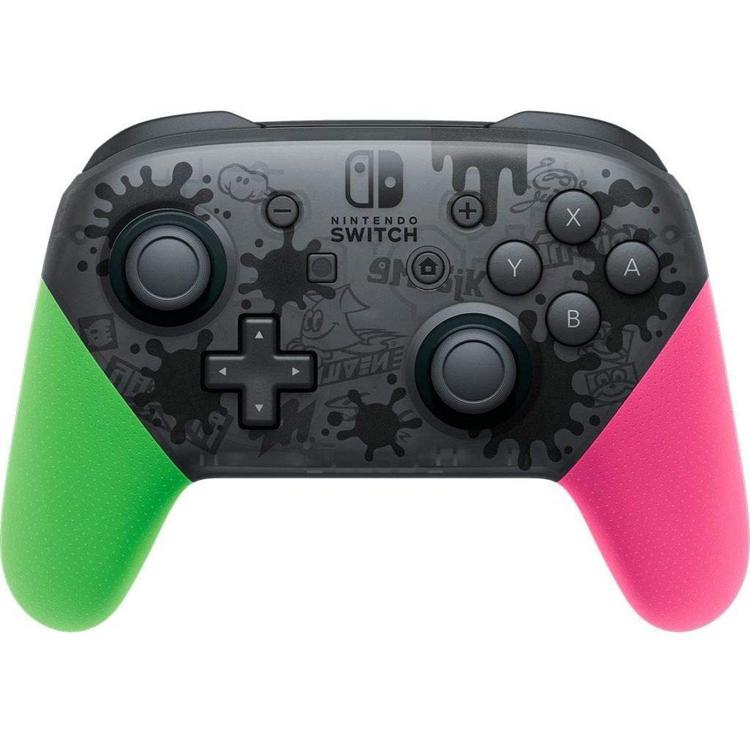 Nintendo - Manette pro sans fil Officiel Edition Splatoon 2 pour Nintendo Switch