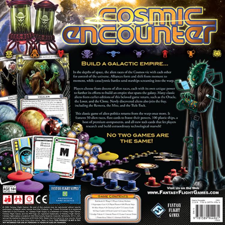 COSMIC ENCOUNTER ( 2008 edition ) (English)