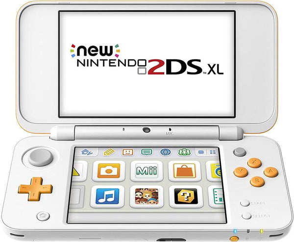 Nintendo - New Nintendo 2DS XL - White and Orange (used)