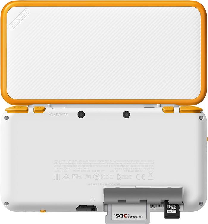 Nintendo - New Nintendo 2DS XL  -  Blanche et Orange (usagé)