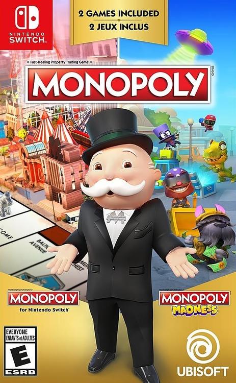 MONOPOLY FOR NINTENDO SWITCH + MONOPOLY MADNESS