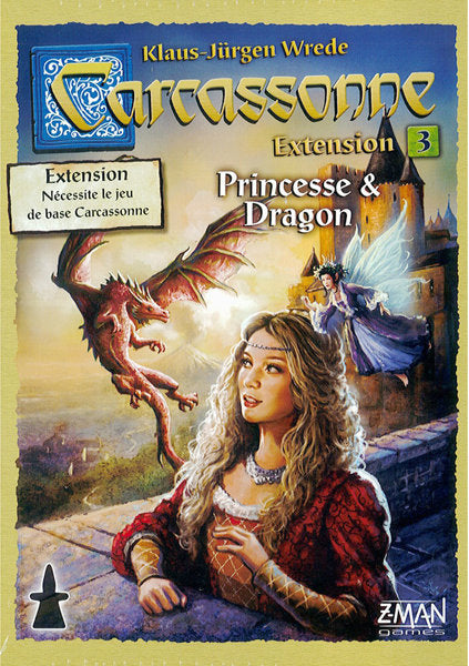 CARCASSONNE - EXPANSION 3 - PRINCESS & DRAGON (VF)