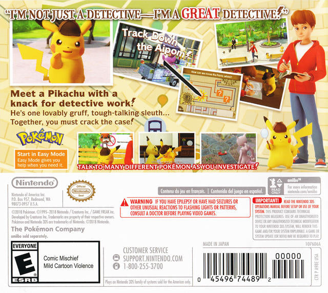 Detective Pikachu (used)