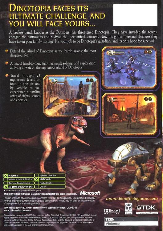 Dinotopia: The Sunstone Odyssey (used)