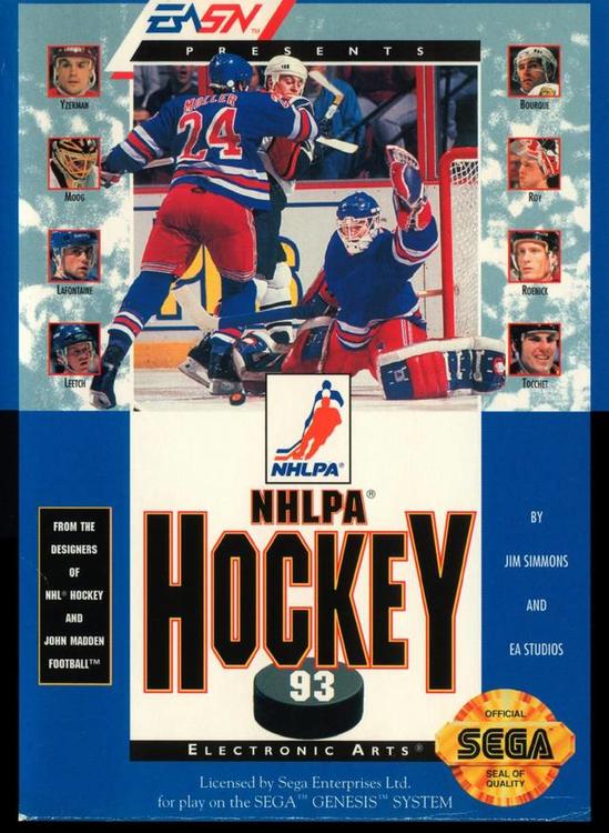 NHLPA Hockey 93 (used)