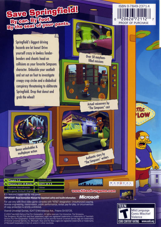 The Simpsons: Hit & Run (used)
