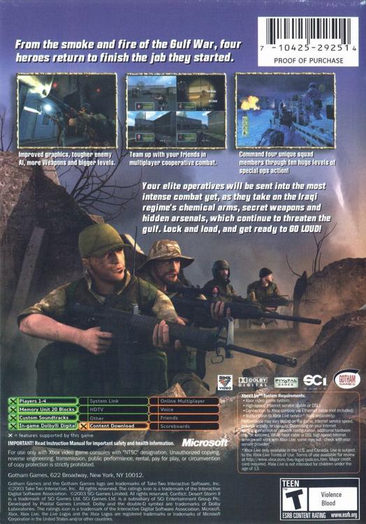 Conflict Desert Storm II: Back to Baghdad (used)