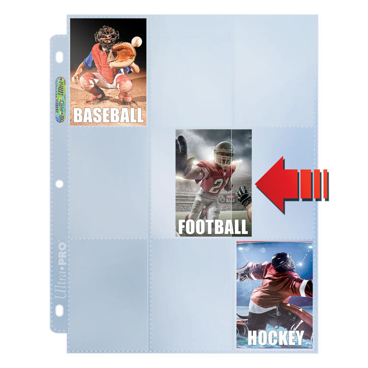Ultra Pro - 100 9-Pocket Side-Loading Binder Pages