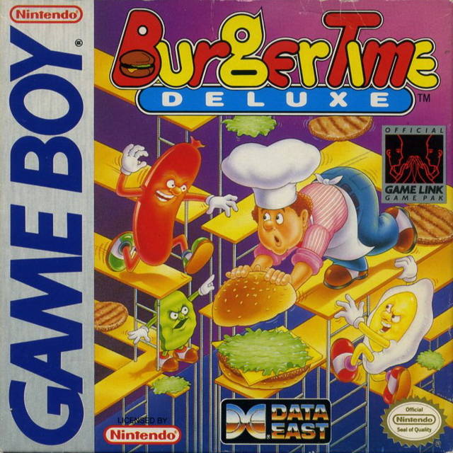 BURGERTIME DELUXE ( Cartridge only ) (used)