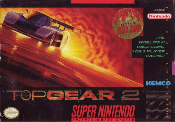 TOP GEAR 2 ( Cartridge only ) (used)