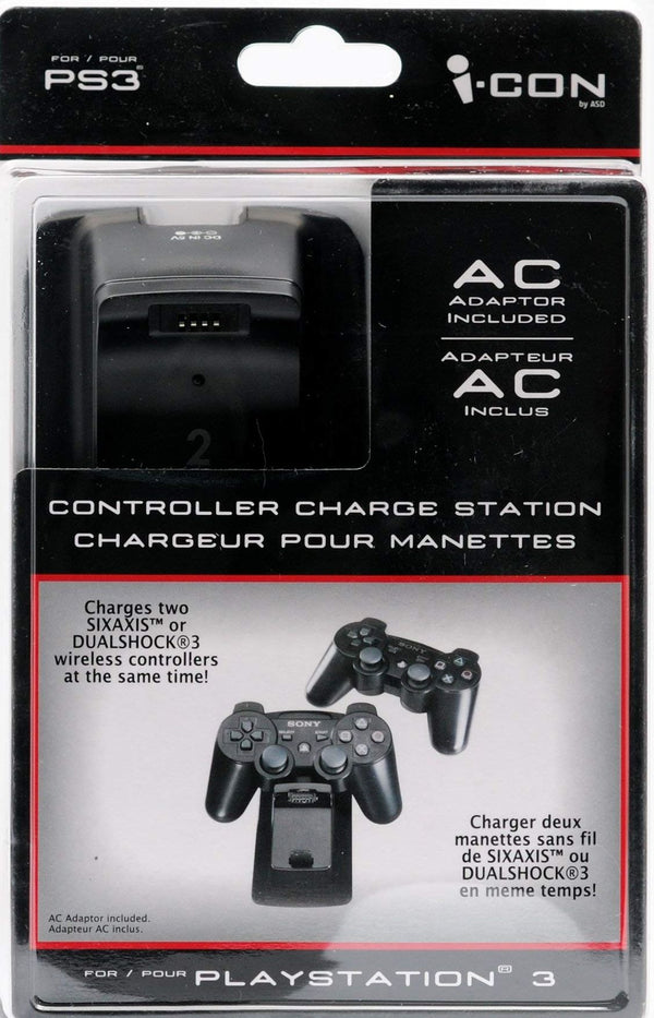 iCon - Chargeur pour manettes de Playstation 3