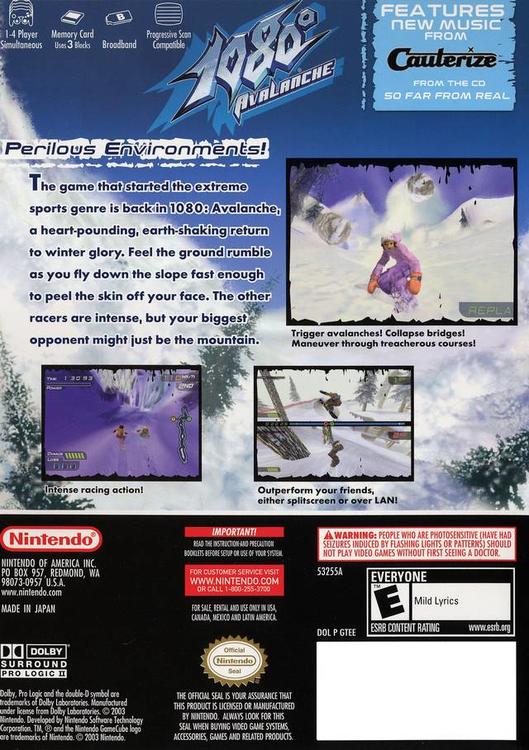 1080 AVALANCHE (usagé)