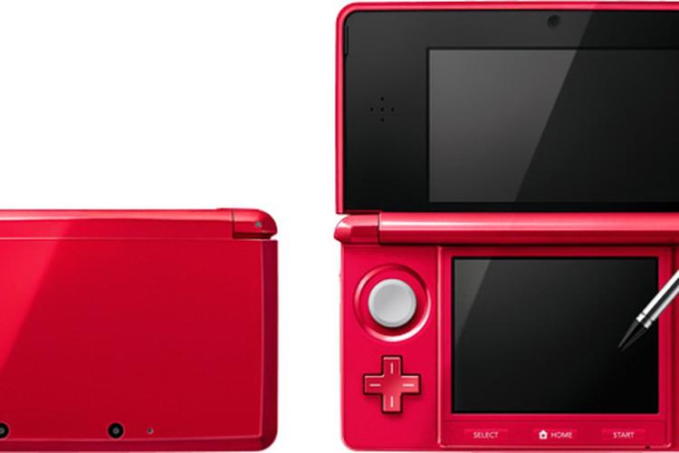 Nintendo 3DS - Metallic Red (Box and booklet not included) (used)