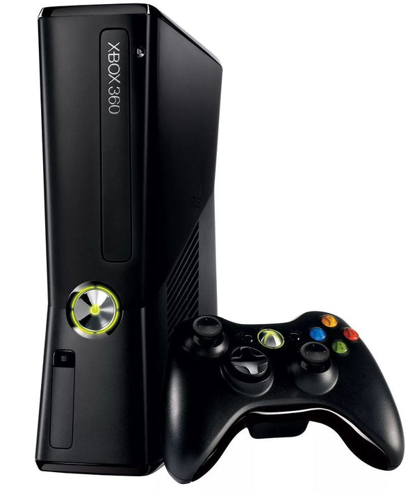 Microsoft Xbox 360 Model 2 (SLIM) - Black - 250GB ( Box not included ) (used)