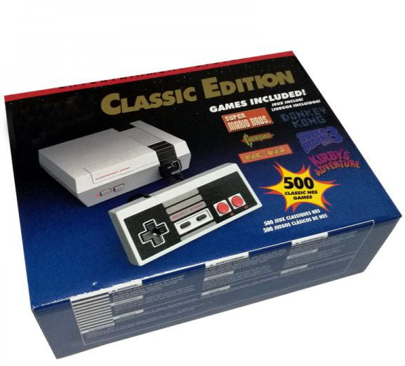 Nintendo Entertainment system ( NES ) classic edition - Unofficial clone - 500 classic NES games - RCA