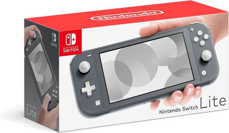 Nintendo Switch lite  -  grey  ( Boîte et livret non inclus ) (usagé)