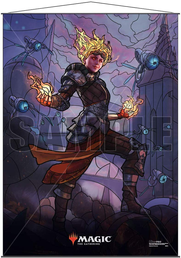 Ultra Pro - Wall Scroll - Magic The Gathering  -  Stained Glass  -  Chandra  -  68 X 95 cm