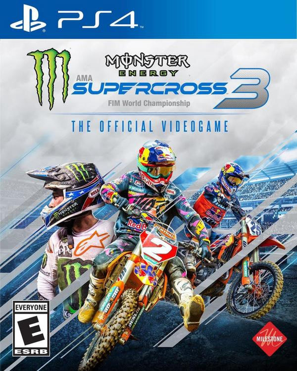 MONSTER ENERGY SUPERCROSS 3  -  THE OFFICIAL VIDEOGAME (usagé)