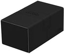 Ultimate Guard - 200+ Card Deck Box - Twin Flip'n'tray Xenoskin - Black
