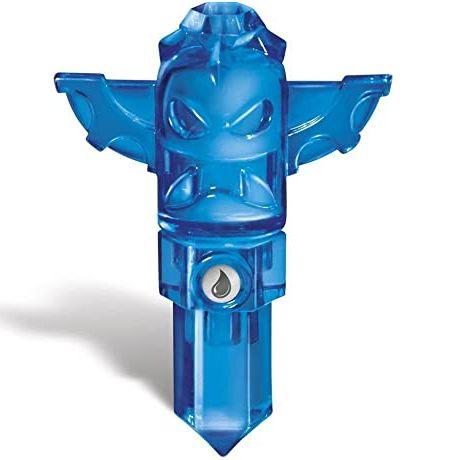 Skylanders Trap Team  -  Water Blue Tiki Trap Crystal (usagé)