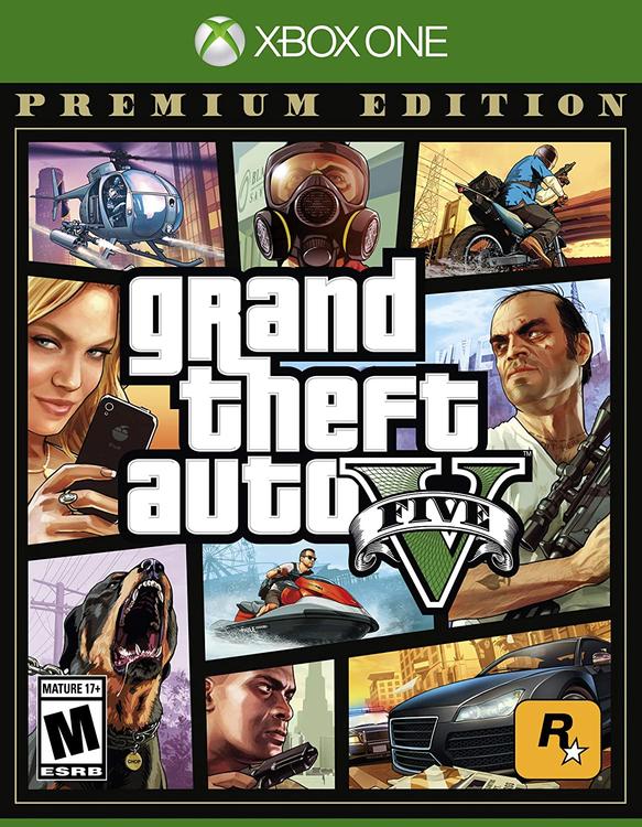 GRAND THEFT AUTO V - PREMIUM EDITION (used)