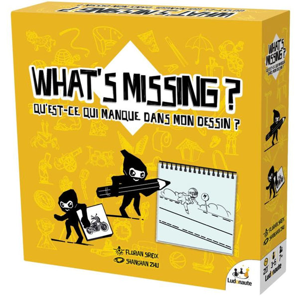 WHAT'S MISSING ? WHAT IS MISSING IN MY DRAWING ?