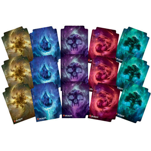 Ultra Pro - 15 séparateurs de cartes  -  Grandeur Standard  -  Celestial Lands