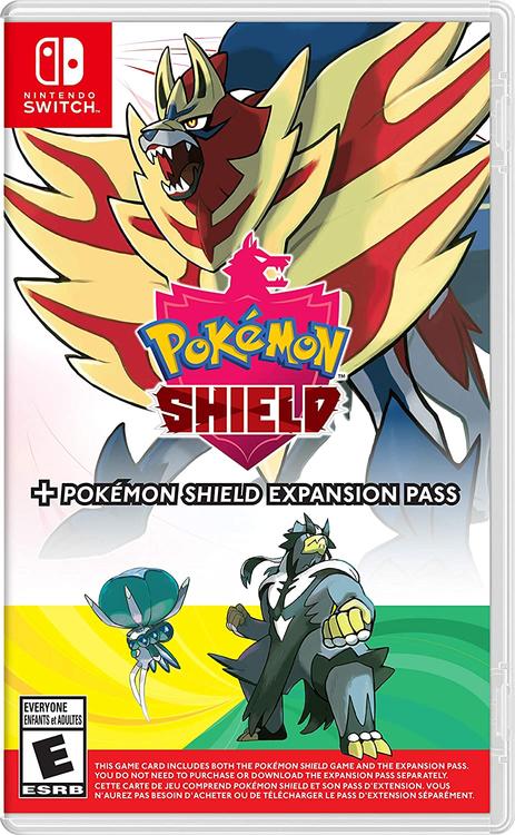 POKÉMON SHIELD + POKÉMON SHIELD EXPANSION PASS (used)