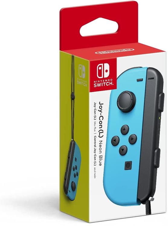 Nintendo - Neon Blue Left Joy-con Controller (L) for Nintendo Switch