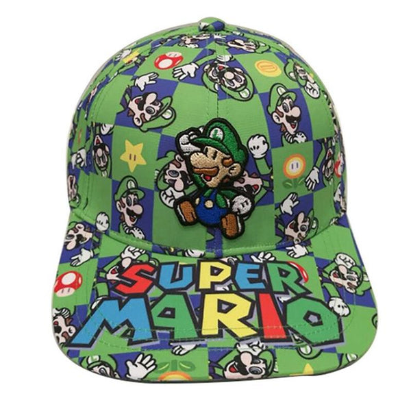 Super Mario Bros. Adjustable Cap - Luigi jumping